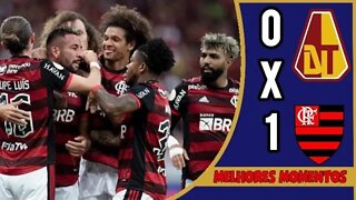 Tolima 0 x 1 Flamengo I GOLAÇO DE ANDREAS NO ANGULO - Melhores Momentos - Libertadores 2022