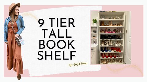 9 tier tall book shelf review