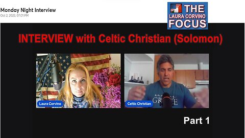 INTERVIEW with Celtic Christian (Solomon) - Part 1