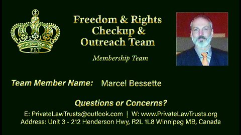 Marcel Bessette DESTROYS Lawyer Donald Netolitzky Article, PROVES Honor Of Sovereignty/Leaders/Work!