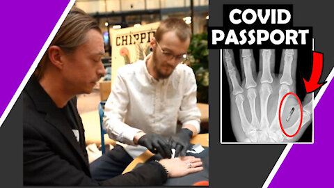 Translation-Read description-Sweden Putting Covid Passport Microchip In Hands/Hugo Talks.