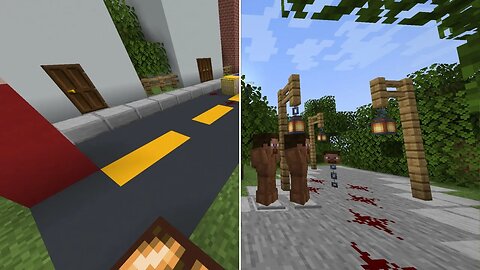 Building Crime Scenes | Minecraft Build Battles