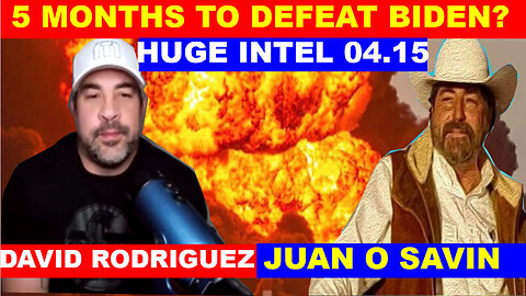 JUAN O SAVIN SHOCKING NEWS 04/15/2024 💥 THE STORM IS UPON US