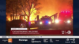 Several homes in Rock Creek neighborhood destroyed by Boulder wildfire