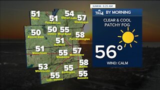 Mostly clear and cool Thursday night