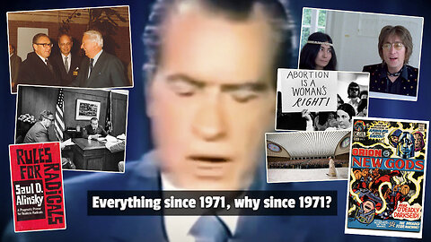 Why Did These Events All Take Place In 1971? World Economic Forum Began, Nixon Took U.S. Off the Gold Standard, U.S. Allows Abortions, Rules for Radicals Written & Dedicated to Lucifer, the Pope’s Builds Snake Head Shaped Building (See Citations)