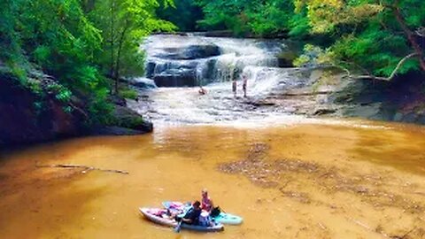 Kayaking in Woodstock, Georgia To Allatoona Falls & Jumping Rock