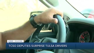 TCSO deputies surprise Tulsa drivers