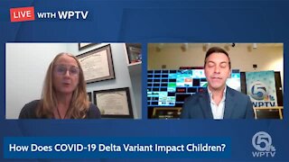 Pediatrician Dr. Shannon Fox-Levine speaks to WPTV