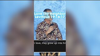 Pastor Greg Locke: Thou shalt not hate thy brother (CHRISTIAN) in thine heart. Thou shalt in any wise rebuke thy neighbor (CHRISTIAN), and not let sin come upon him, Leviticus 19:17 - 10/11/23