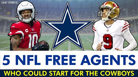 5 Free Agents Who Could Start For The Dallas Cowboys