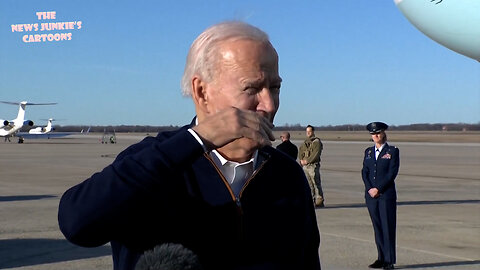 Shuffling Biden: "I'm counting on the border action happening by itself... There's no need... I'm meeting with the prime mini — I'm meeting with the Polish leader tomorrow... uh, tomorrow?"