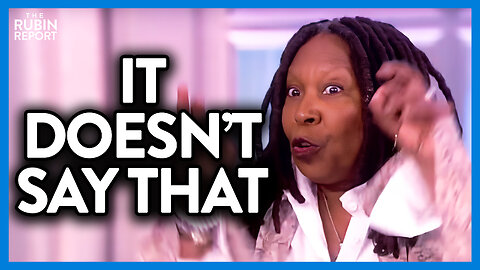 'The View's' Whoopi Goldberg Has Bizarre Interpretation of the Bible | DM CLIPS | Rubin Report