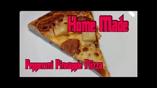 pepperoni pineapple pizza for YOUTUBE