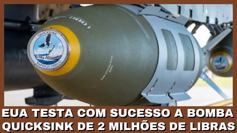 Força Aérea Dos Eua Testa Com Sucesso Bomba De 2 Mil Libras Quicksink Contra Navio De Carga No Mar.