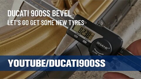 Let's Get Some New Tyres - Ducati 900SS Bevel