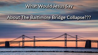 What Would Jesus Say About The Baltimore Bridge Collapse? - Street Preaching In Nashville TN...