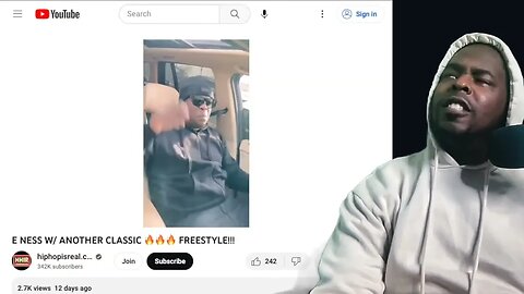 ROCKET REACTS To A Eness Fire Car Freestyle