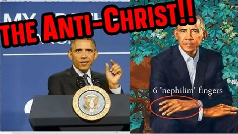 Obama is the real "President" and Probably the Anti-Christ!!