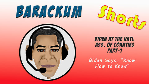 Prisoner of Conscience S1 - E6 - Barackum | Biden Says, “Know How to Know” #Shorts