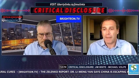 Author and Investigative Journalist Michael Volpe on Brighteon TV