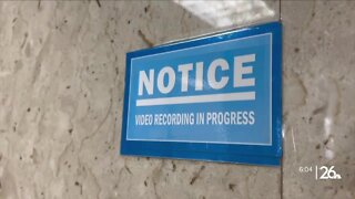 New surveillance signs posted at Green Bay City Hall