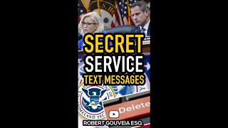 Secret Service Deleted January 6th Text Messages #shorts