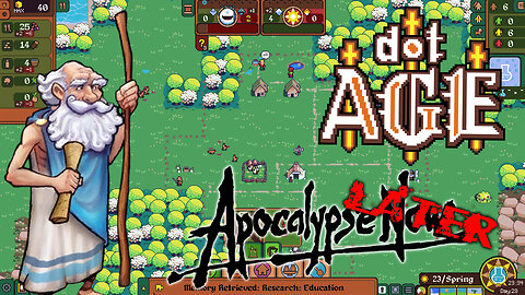 dotAGE - Apocalypse Later (Cute Pixelart Turn-Based Village Builder)