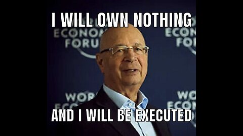 WE CAN DESTROY THE PLANS OF KLAUS SCHWAB OF THE WORLD ECONOMIC FORUM (WEF) - PRAY!