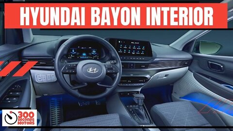 Revealed HYUNDAI BAYON INTERIOR an all new crossover SUV designed specifically for Europe