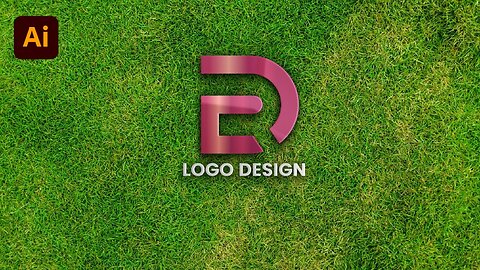 DR Logo Design | Modern Logo Design In Adobe Illustrator Tutorial For Beginner's