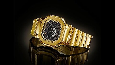 FULL SCREEN! YES,NO?: Introducing the $70,000 G-Shock “Dream Project” in Solid, 18k Yellow Gold