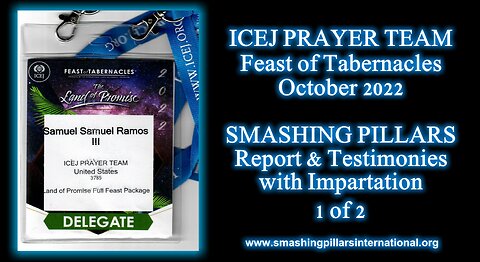 ICEJ Prayer Team Feast of Tabernacles Report October 2022