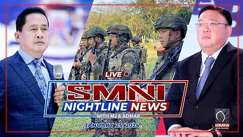 LIVE: SMNI Nightline News with Admar Vilando and Jade Calabroso | January 25, 2024
