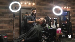 Barber cuts hair for 24 hours to raise money for charity