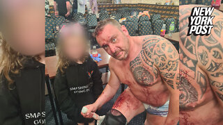 Police launch investigation after wrestling match turns into bloody brawl