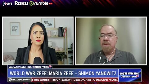 World War Zeee Launches on Brighteon ft. Shimon Yanowitz from Israel