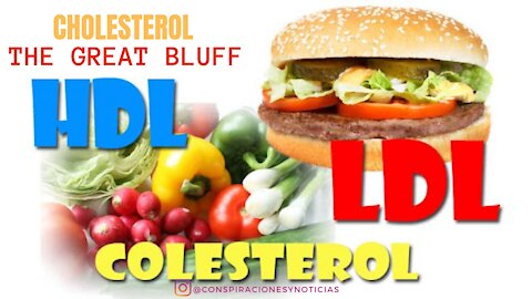 💗 Cholesterol, The Great Bluff 💰 Colesterol, El Gran Engaño 💰