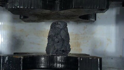 Welded Kevlar Crushed By Hydraulic Press
