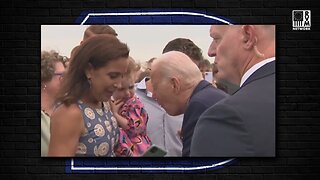 Joe Biden Moved Past Sniffing Kids, Looks Like He's Now Nibbling | This Kid Isn't Having It