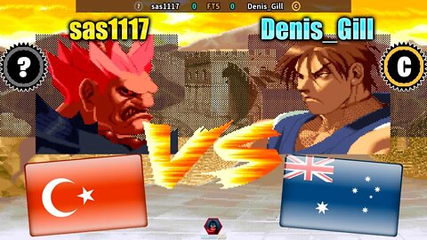 Street Fighter Alpha: Warriors Dreams (sas1117 Vs. Denis_Gill) [Turkey Vs. Australia]