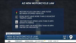 New Senate bill gives motorcycles permission to bypass traffic