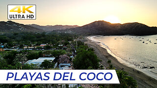 PLAYAS DEL COCO // Beach Walking Tour + Drone Flight [#travel]