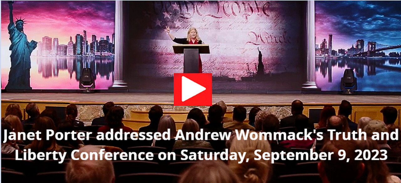 Porter & David Barton at Andrew Wommack's Truth & Liberty Conference