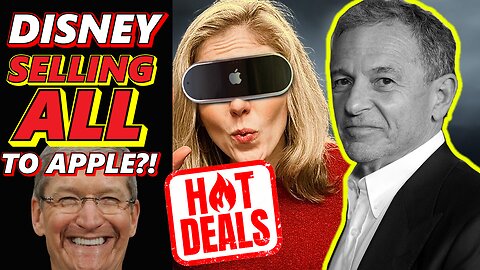 Is Bob Iger Selling Disney to Apple - Get Broke, Go Woke, Ultimately Croak Coming Soon?