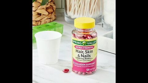 Ayadara Hair Skin and Nails Vitamins 60 Capsules, Hair Growth Vitamins with Biotin, Skin, Nail,...