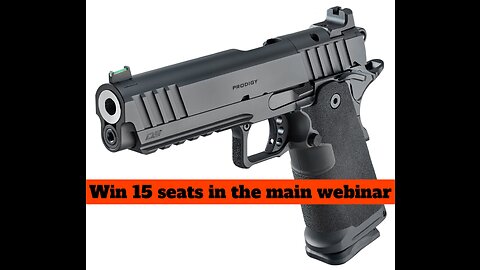 SPRINGFIELD ARMORY 1911 DS PRODIGY MINI #1 for 15 seats in the main webinar