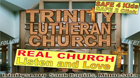 2024 01 07 Jan 7th Full Church Service Trinity Lutheran Sauk Rapids MN