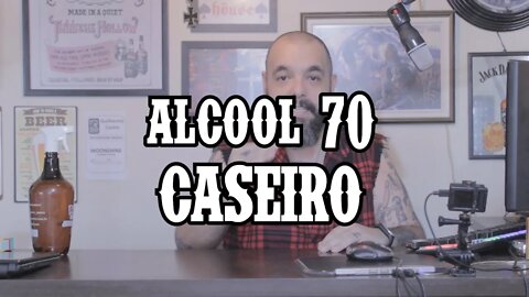 Como fazer álcool 70 em casa