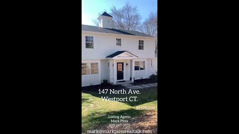 147 North Ave. Westport CT. Open House walkthrough of my new listing!